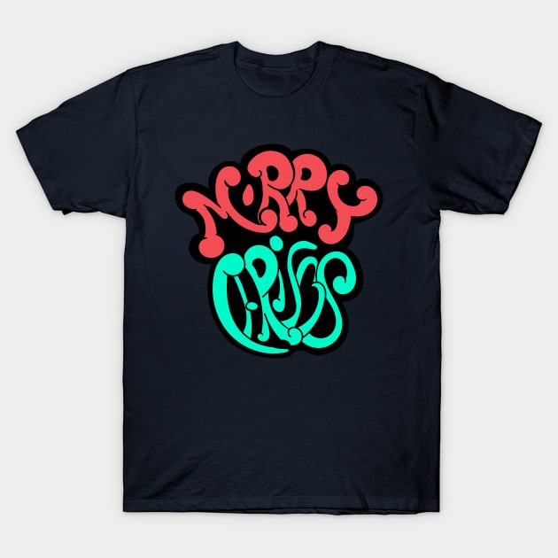 Merry Christmas Story T-Shirt by Color-Lab